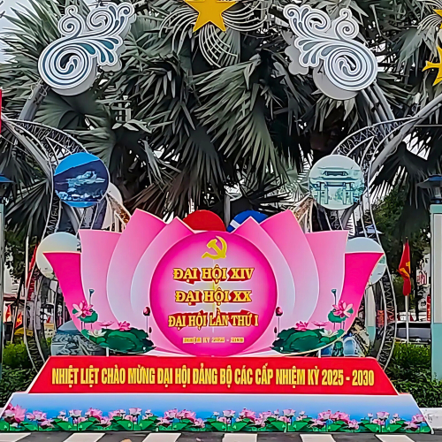 Hướng tới Đại hội Đảng bộ phường Hà Tiên lần thứ I, nhiệm kỳ 2025-2030